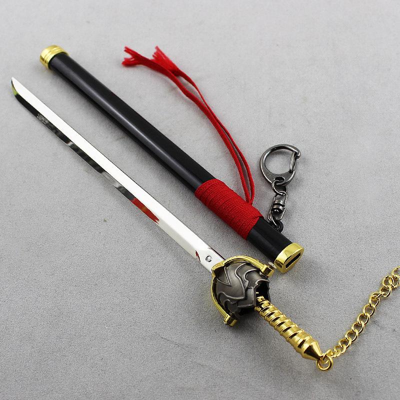 Nutcracker Shaco Fiora Blade Waltz Yasuo Swords Metal Model