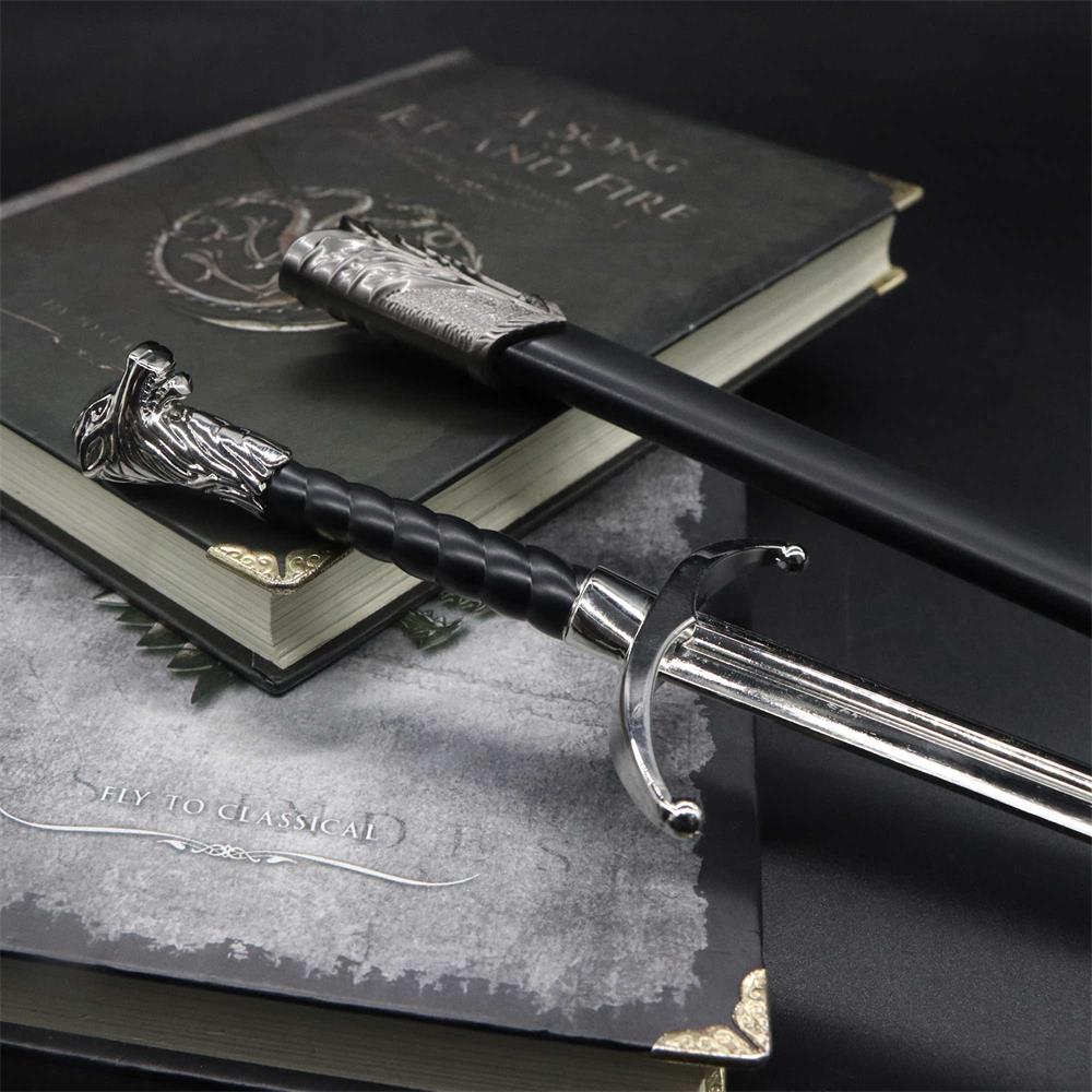 Thrones Longclaw Direwolf Sword Metal Blunt Model Replica