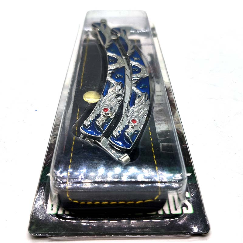 Red Dragon Blue Dragon Butterfly Cutlass