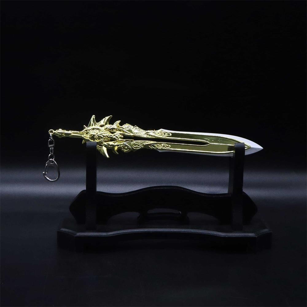 Kratos Weapon Blade of Olympus Model Metal Keyring Keychain