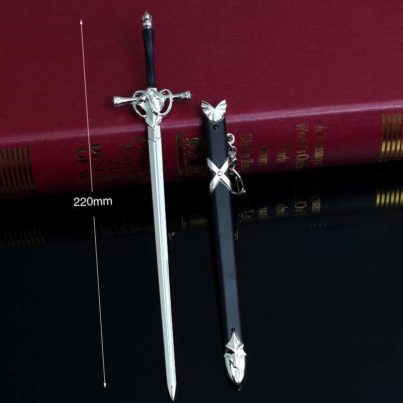 Joan of Arc Swords Black And White Model 22CM/8.7"