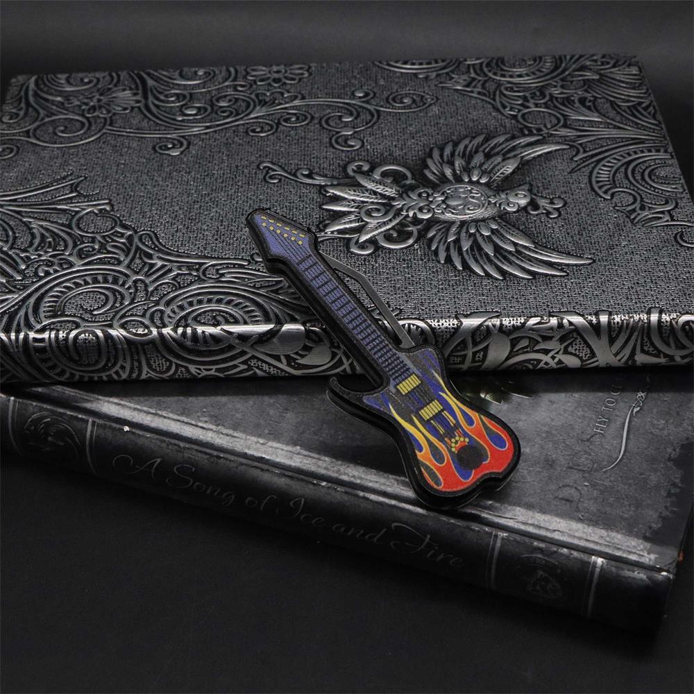 Guitar Folding Knife Tool