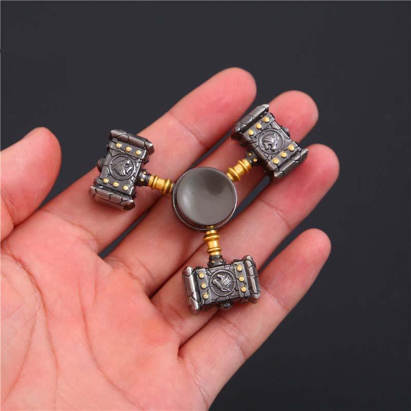 RPG Game Peripheral Ogrim Doomhammer Fidget Spinner Toy