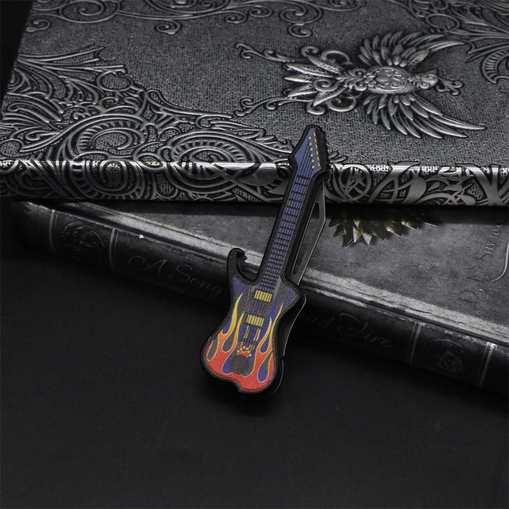 Guitar Folding Knife Tool
