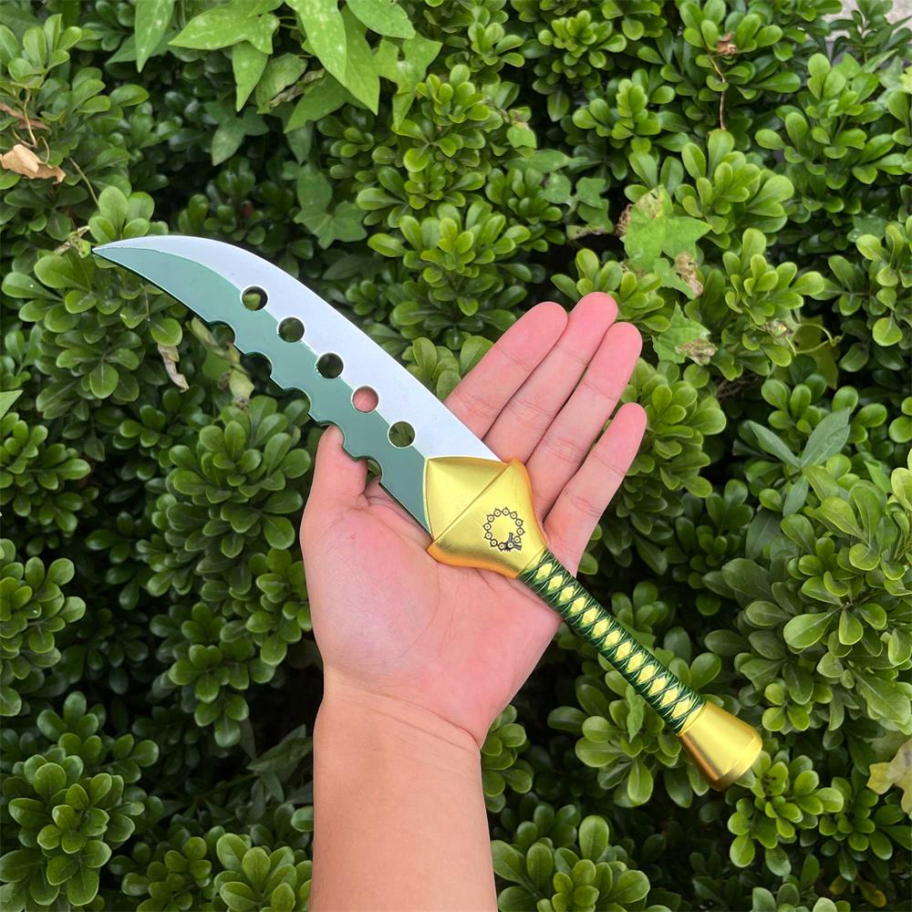 30CM Anime Blade Meliodas Lostvayne Cosplay Blunt Metal Model