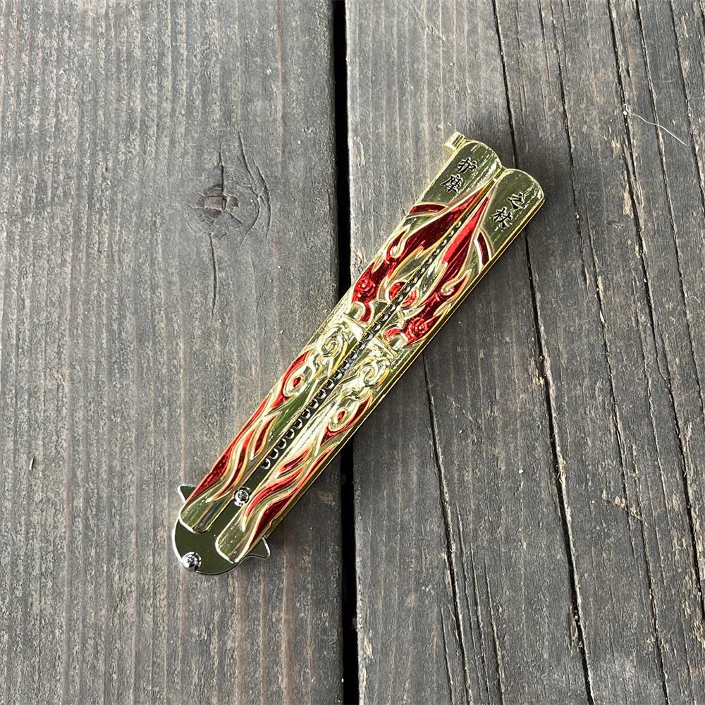 Staff of Homa Butterfly Knife Comb Trainer Replica