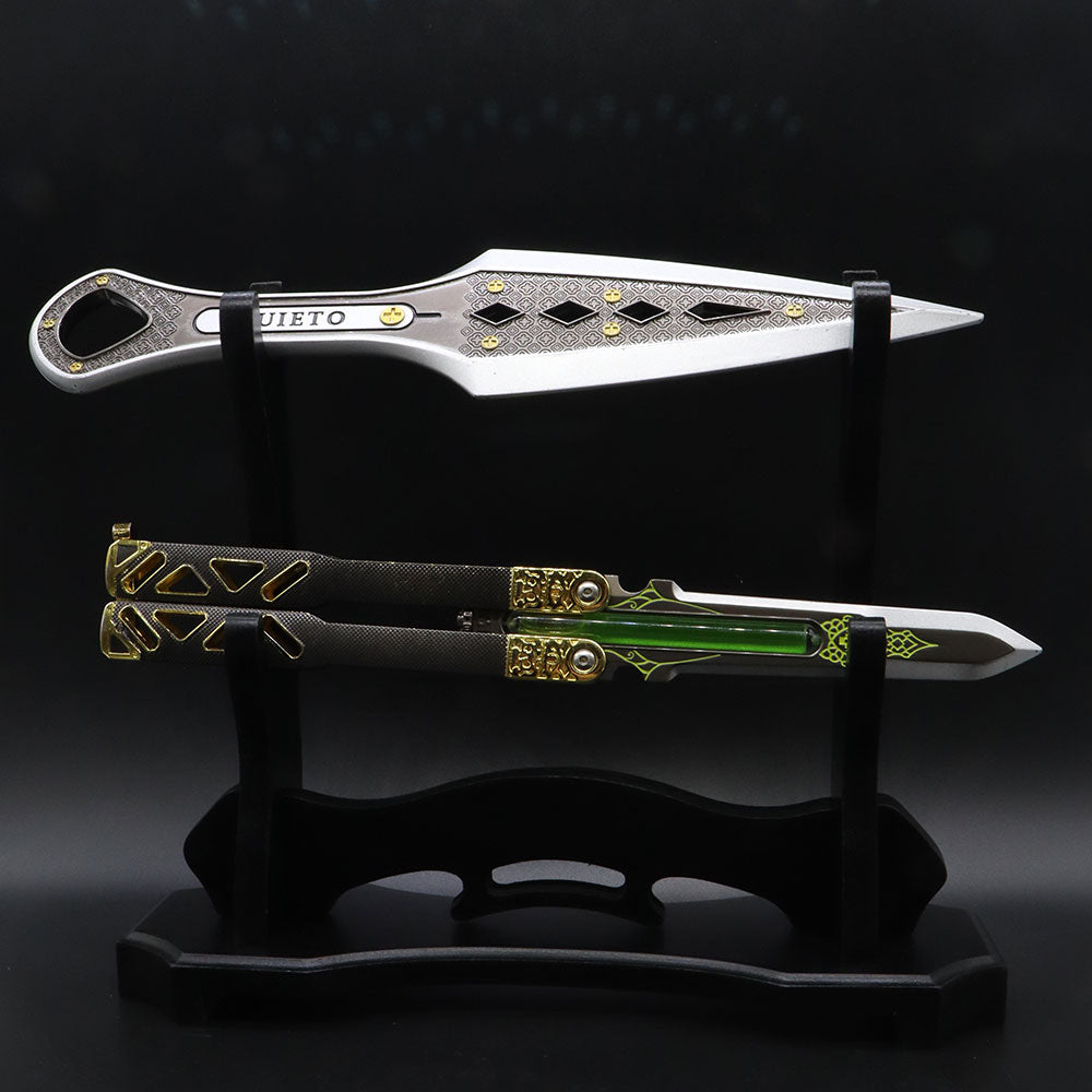2-Layer Wooden Full-Size ACG Weapon Display Holder