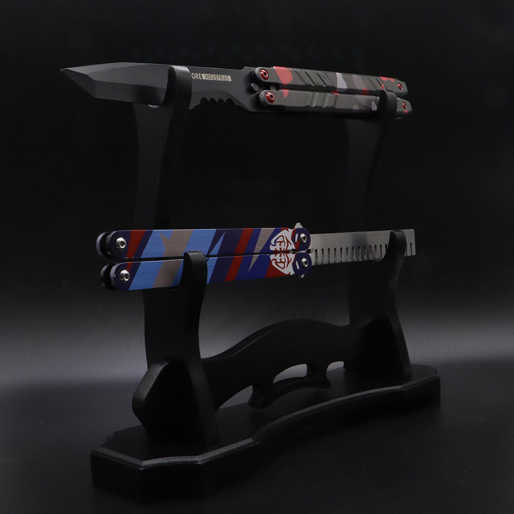 2-Layer Wooden Full-Size ACG Weapon Display Holder