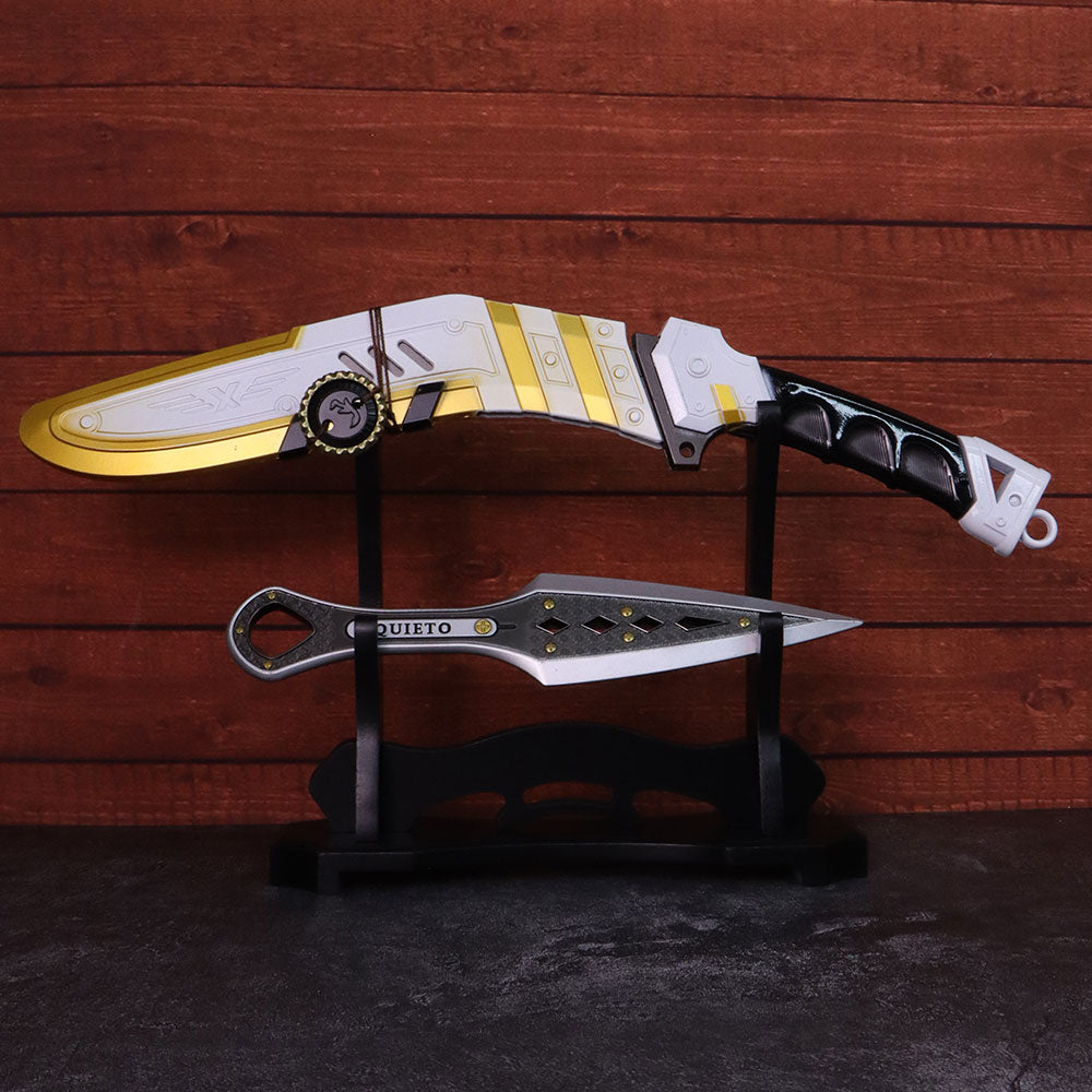 2-Layer Wooden Full-Size ACG Weapon Display Holder