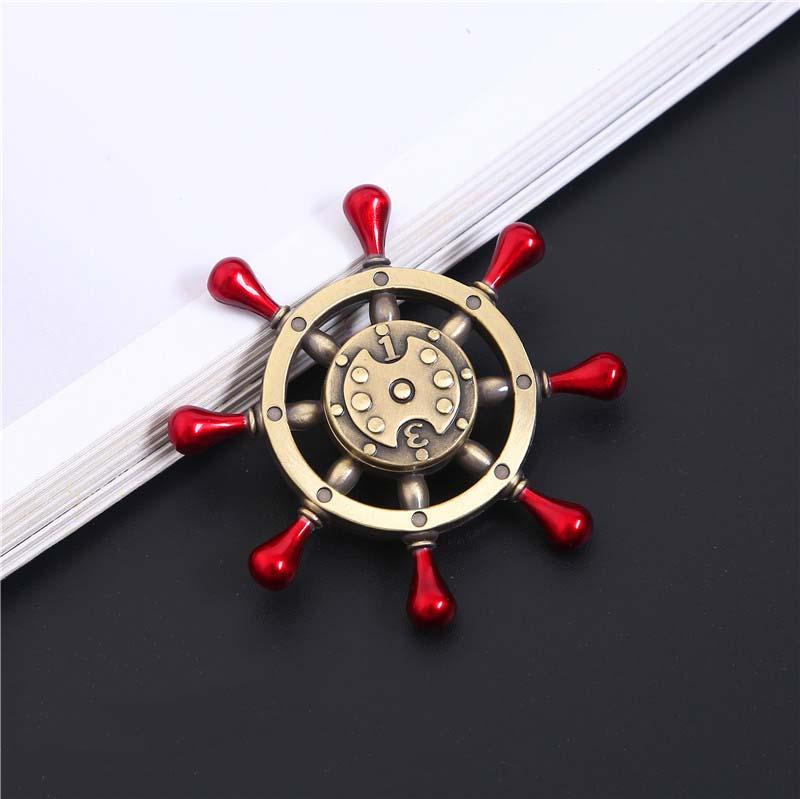 One Piece Anime Peripheral Going Merry Rudder Fidget Spinner Toy – Leones  Marvelous Items