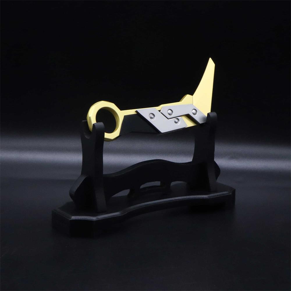 Metal Prime 2.0 Karambit Blunt Blade Trainer Cosplay Prop Game Replica