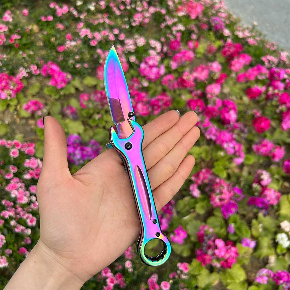 Spanner Folding Knife Cool Camping Knife