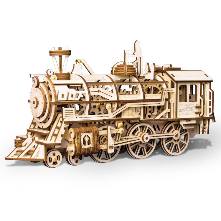 3D Steam Locomotive Model Kit
