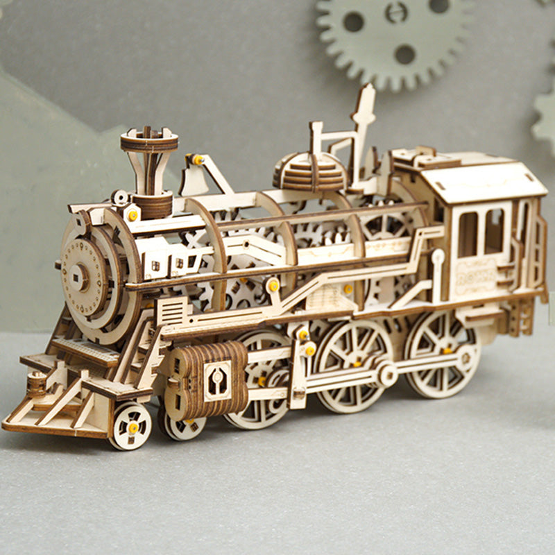3D Steam Locomotive Model Kit
