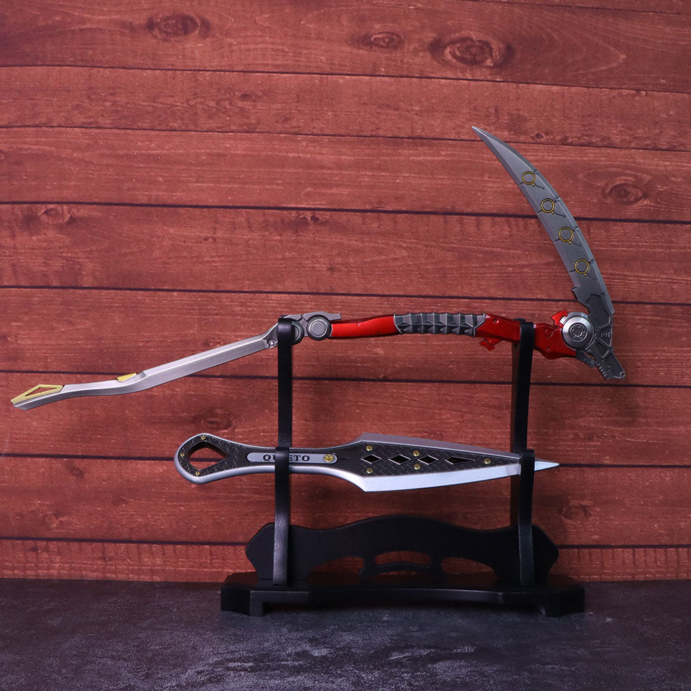2-Layer Wooden Full-Size ACG Weapon Display Holder