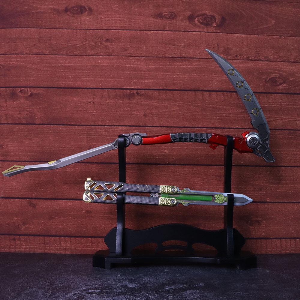 2-Layer Wooden Full-Size ACG Weapon Display Holder
