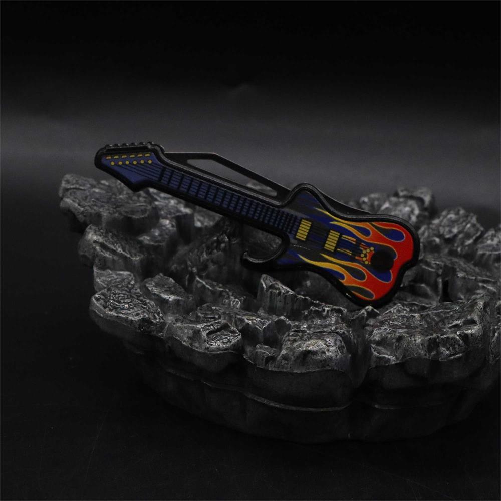 Guitar Folding Knife Tool