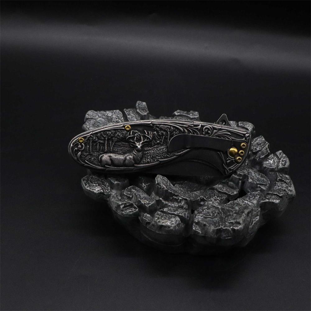 Reindeer Folding Knife