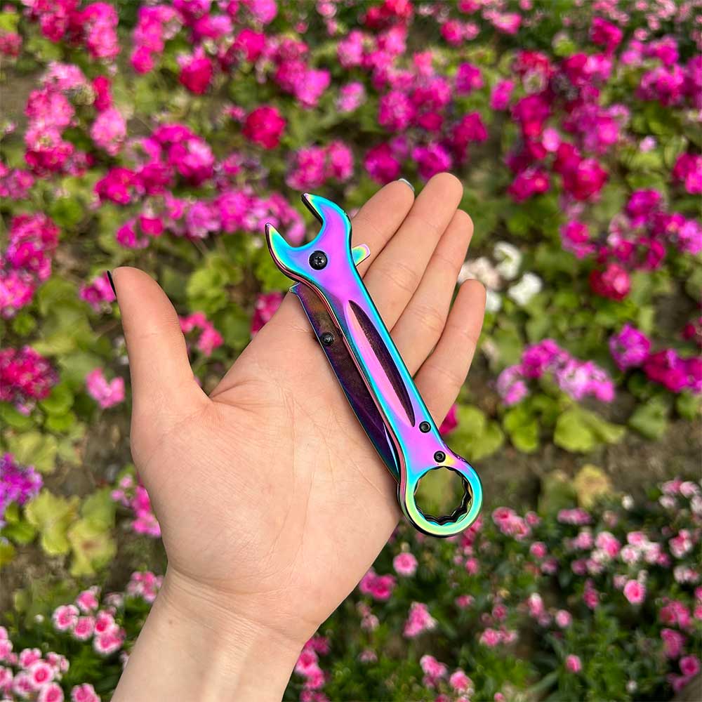 Spanner Folding Knife Cool Camping Knife