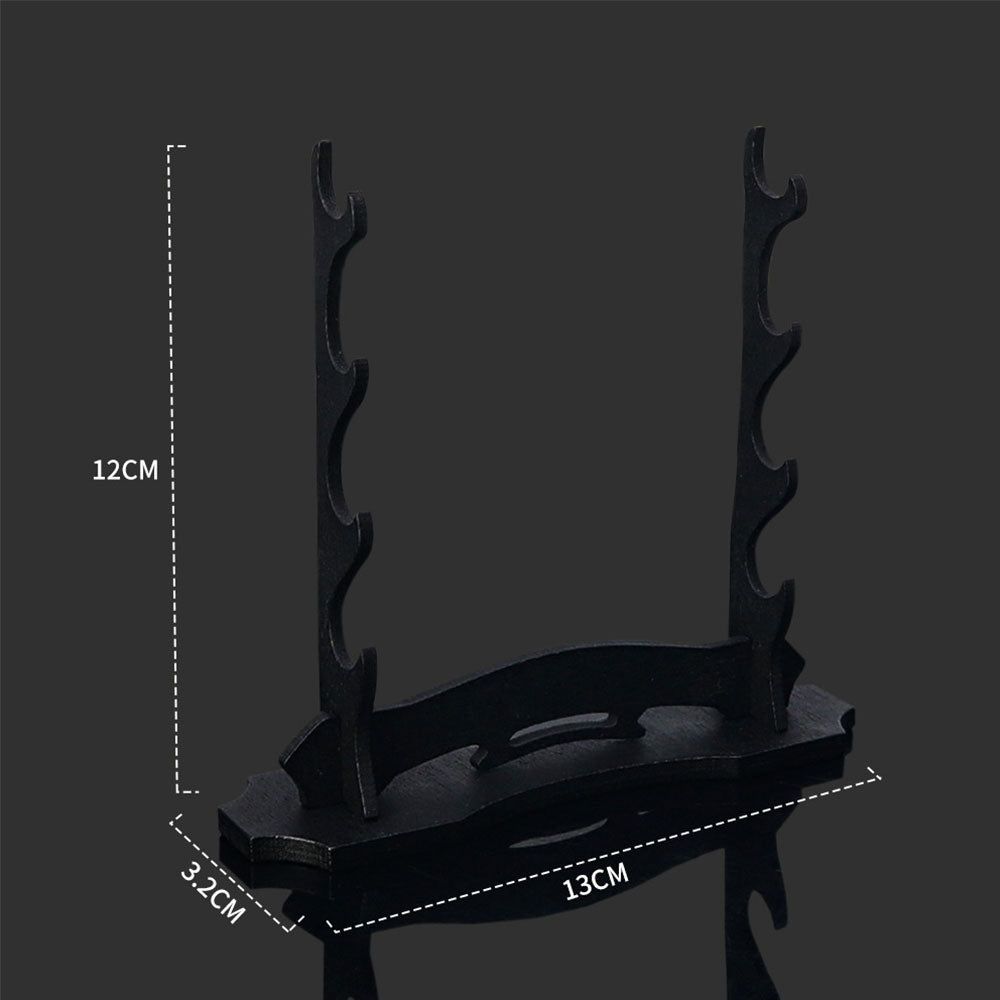 4-Layer Wooden Small Swords/Katanas Display Stand 3 In 1 Pack
