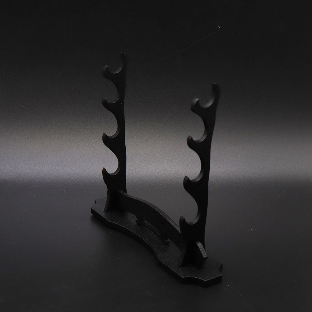 4-Layer Wooden Small Swords/Katanas Display Stand 3 In 1 Pack