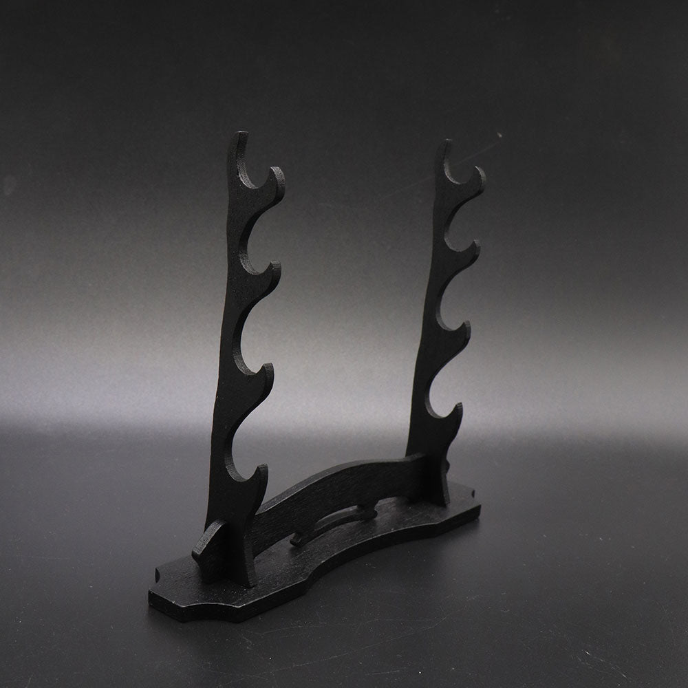 4-Layer Wooden Small Swords/Katanas Display Stand 3 In 1 Pack
