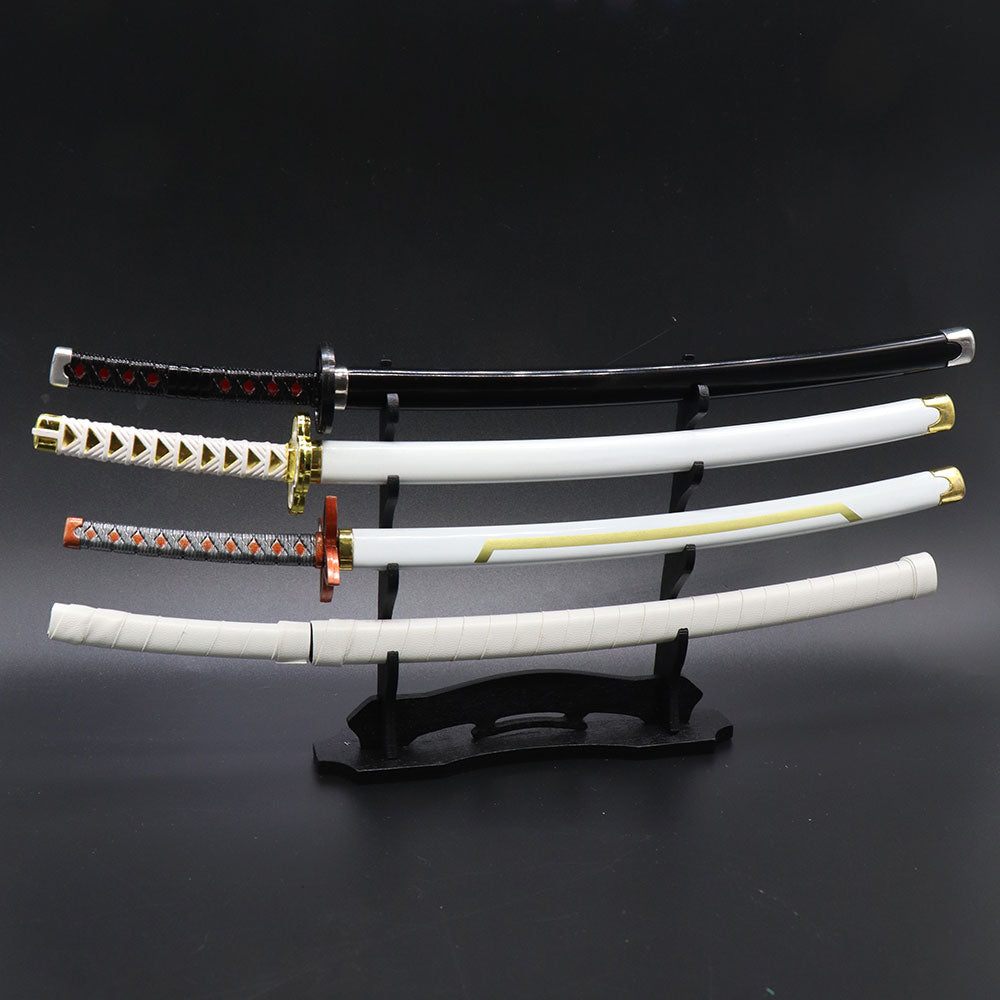 4-Layer Wooden Small Swords/Katanas Display Stand 3 In 1 Pack