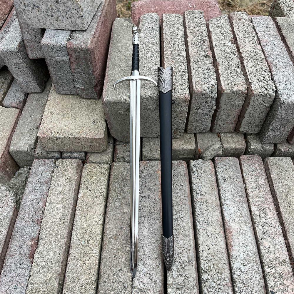 Thrones Longclaw Direwolf Sword Metal Blunt Model Replica
