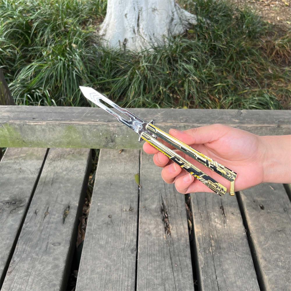 The Unforged Game Butterfly Knife Trainer Replica
