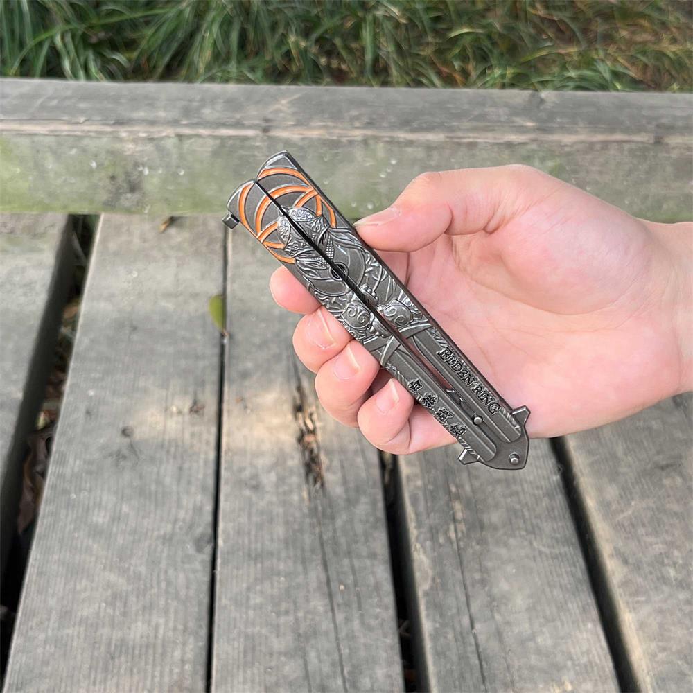 Game Peripherals Folding Knife Trainer Replica