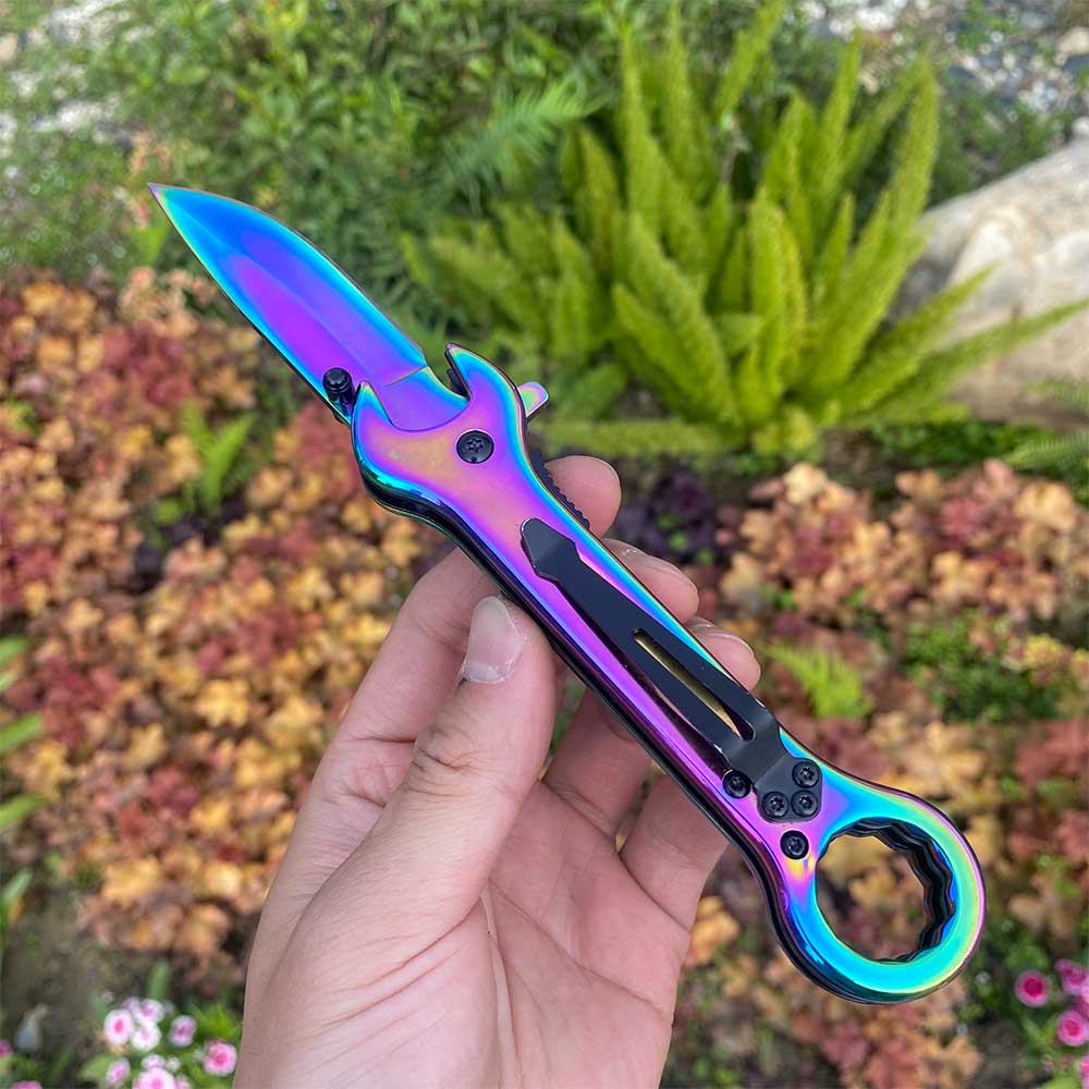 Spanner Folding Knife Cool Camping Knife