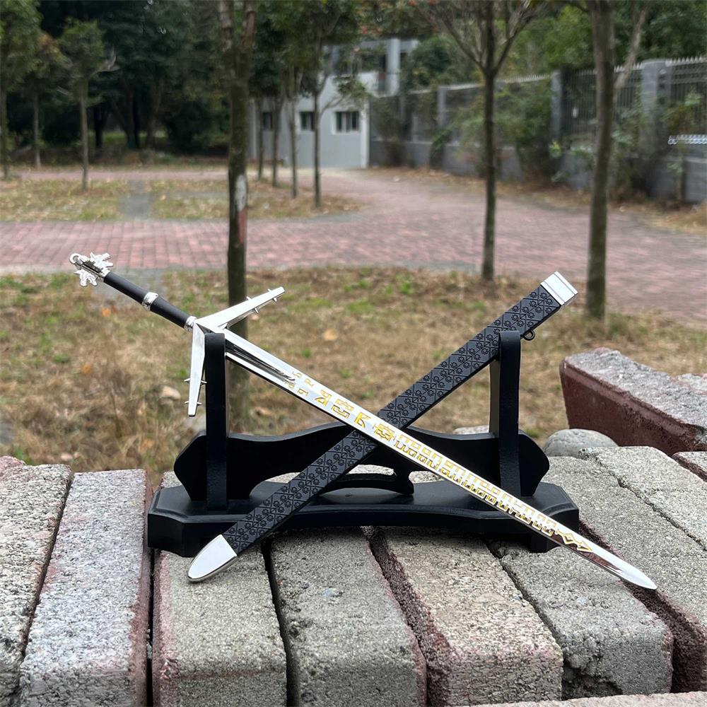 30CM Aerondight Sword Game Metal Weapon Replica