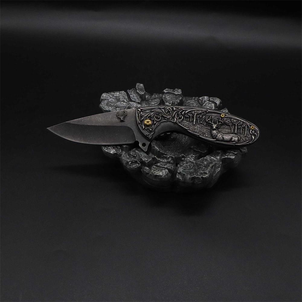 Reindeer Folding Knife