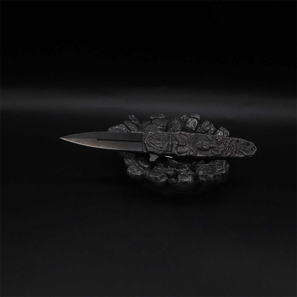 Crusades Knife Knights Templar Folding Knife