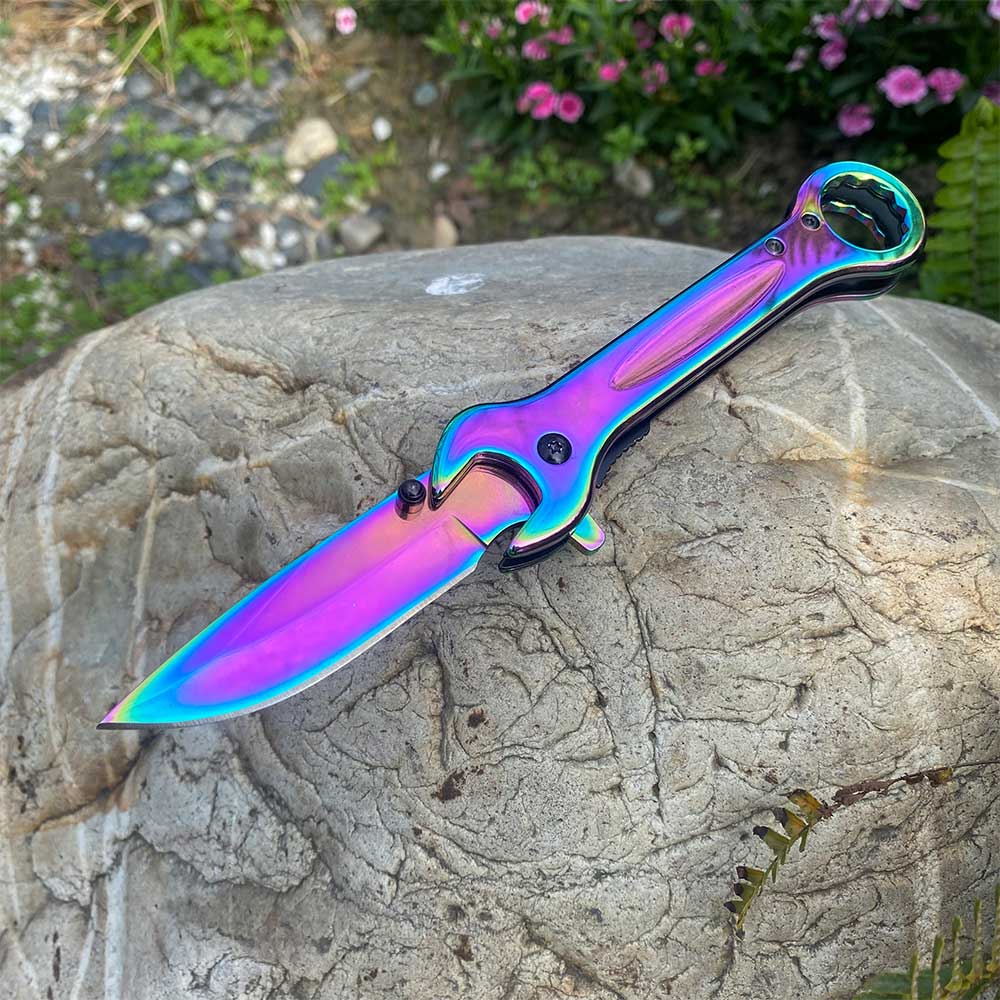 Spanner Folding Knife Cool Camping Knife