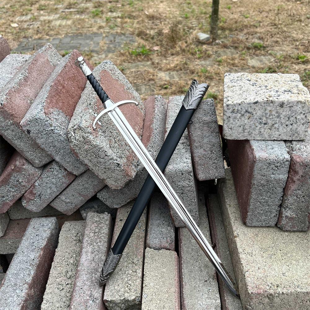 Thrones Longclaw Direwolf Sword Metal Blunt Model Replica