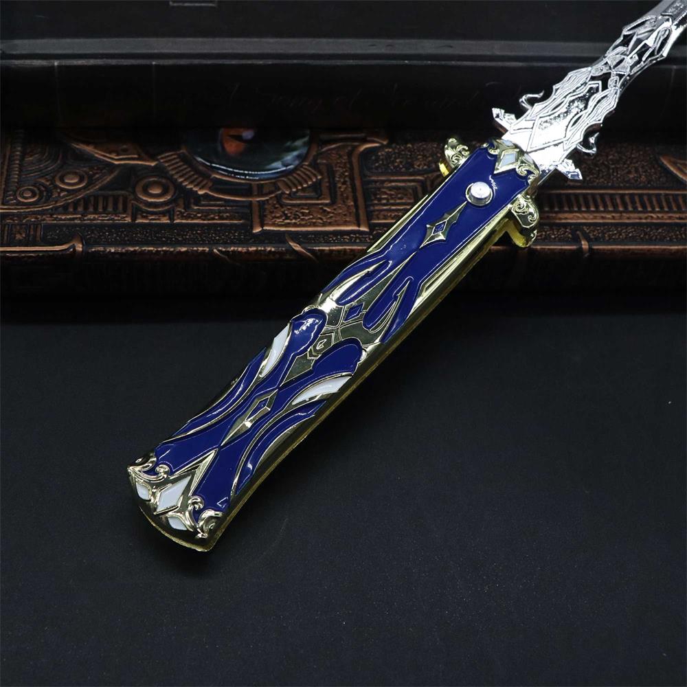 Game animation Blunt Sword Metal Display Model