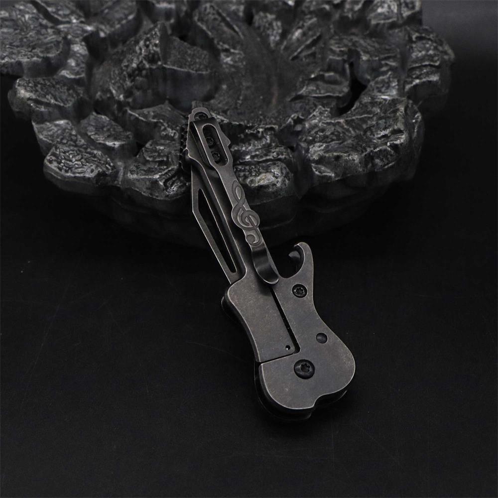 Guitar Folding Knife Tool