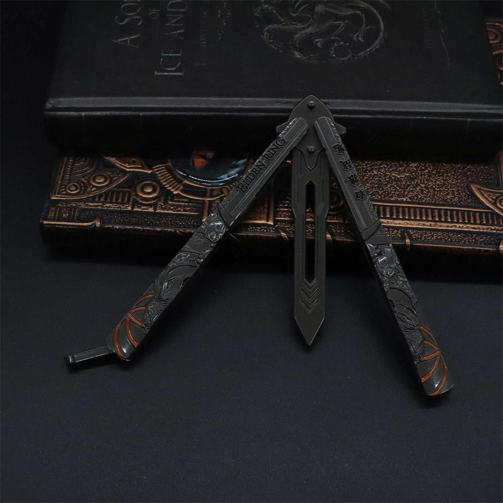Game Peripherals Folding Knife Trainer Replica
