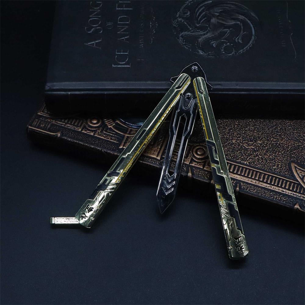 The Unforged Game Butterfly Knife Trainer Replica