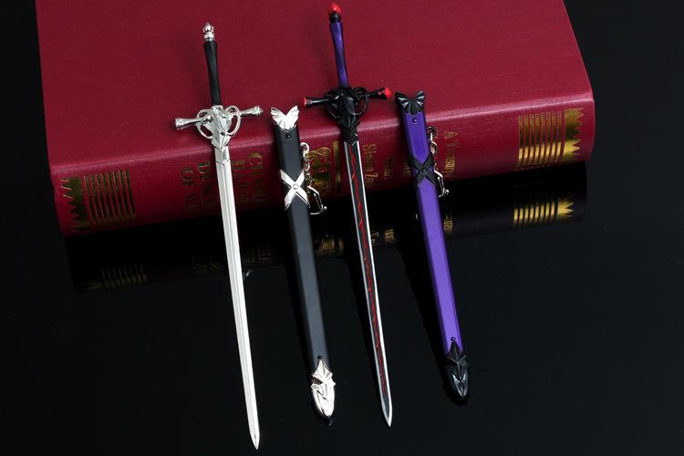 Joan of Arc Swords Black And White Model 22CM/8.7"