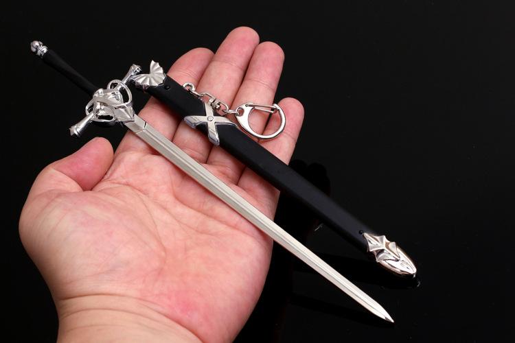 Joan of Arc Swords Black And White Model 22CM/8.7"