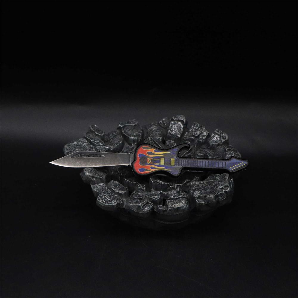 Guitar Folding Knife Tool