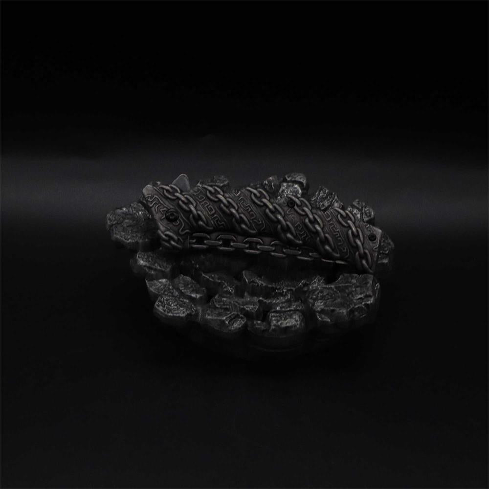Cool Punk Knife Chain Folding Knife
