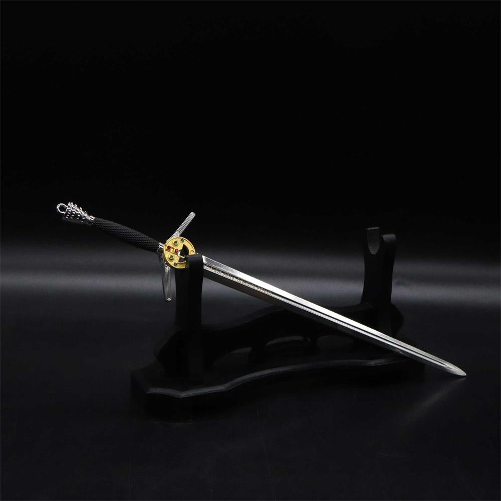 Wild Hunt Game Weapon Geralt's Steel Sword Metal Replica