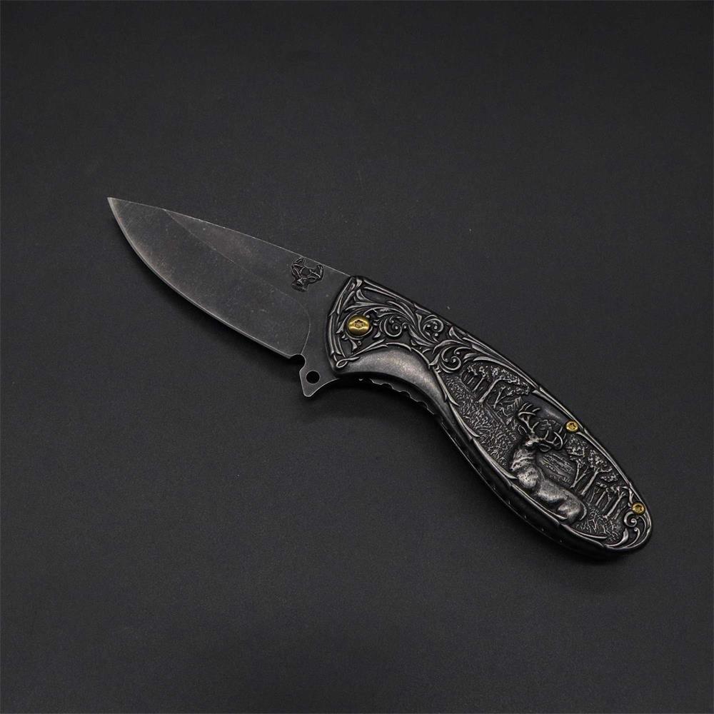 Reindeer Folding Knife