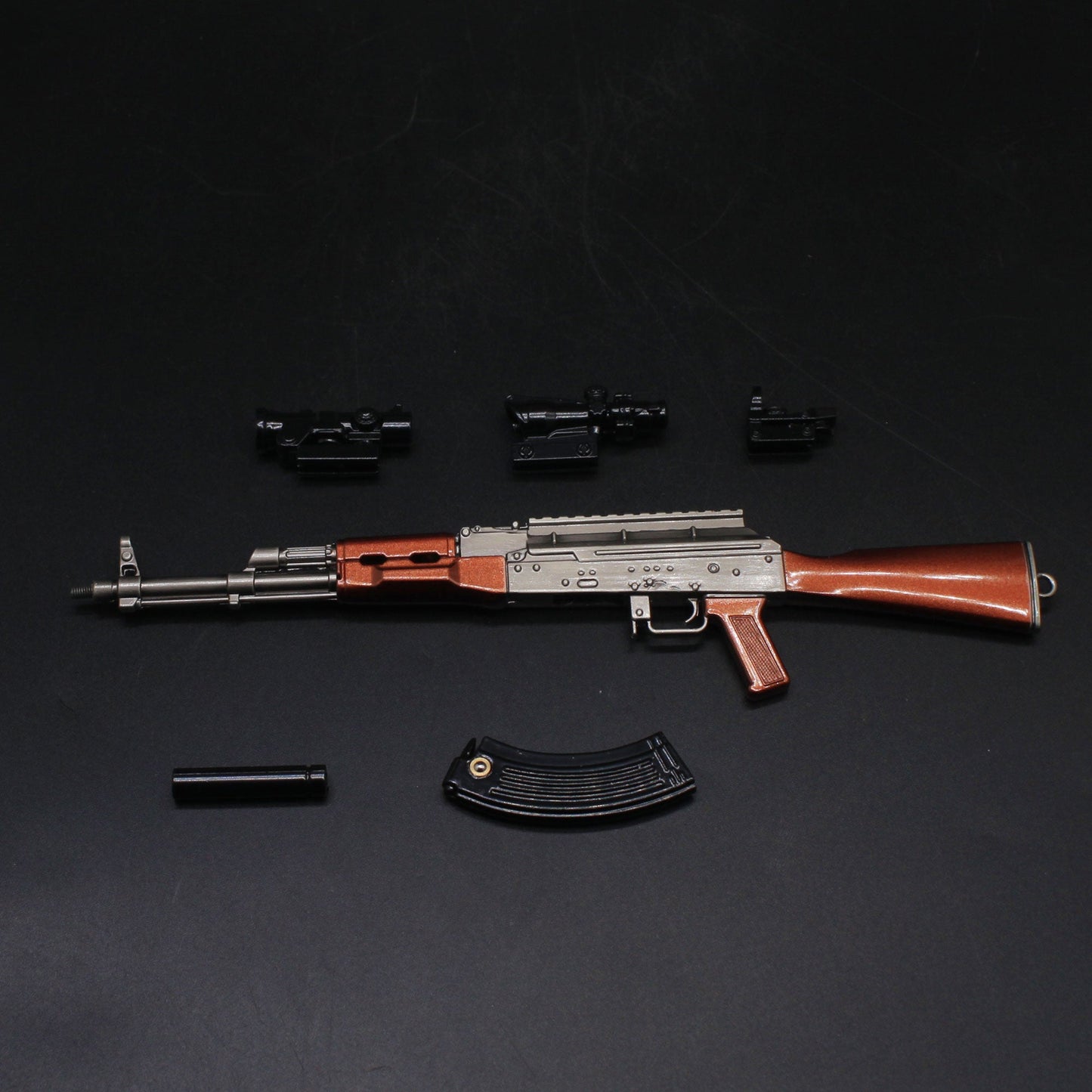 AK47 Miniature Metal AKM Gun17CM/6.7"