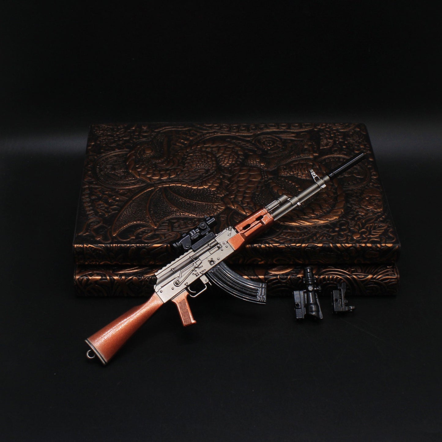 AK47 Miniature Metal AKM Gun17CM/6.7"