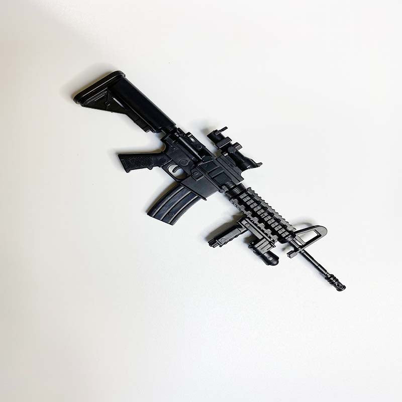 1/6 HK416 Assault Rifle UZI Vector MP5 MP40 Submachine Gun Model