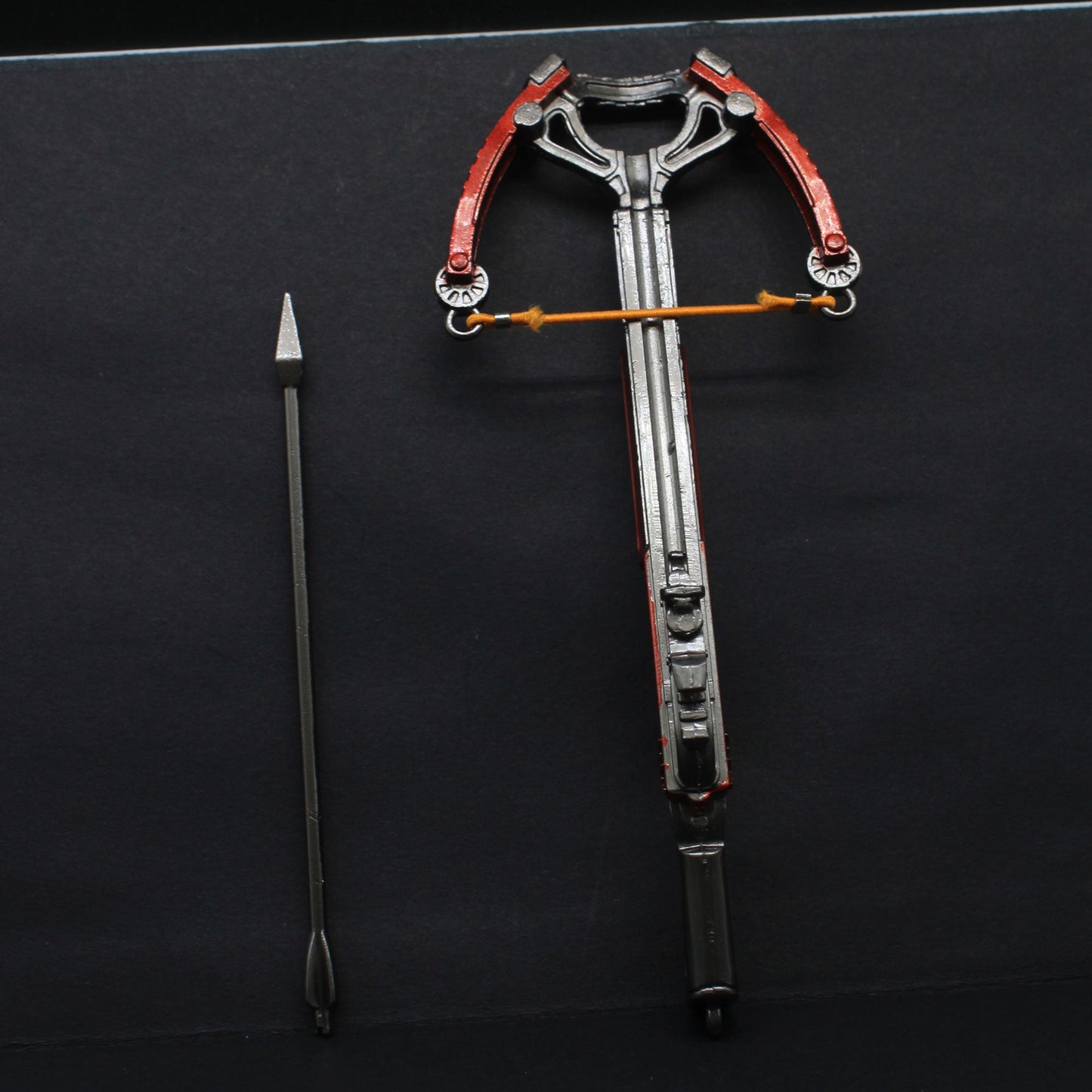 Metal Crossbow Miniature No Attack Power Bow Keychain Pendant 14CM/5.5"